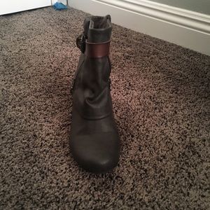 Gray Booties size 7